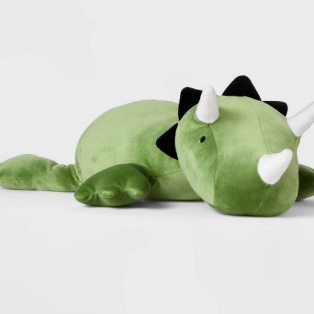 Dinosaur Weighted Plush Pillow